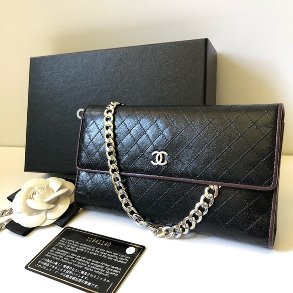 CHANEL Handbags - Chanel long wallet on chain